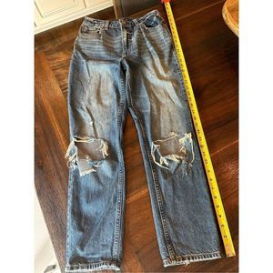 Abercrombie & Fitch Blue Boyfriend Jeans